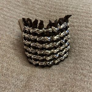 NWT Wide Woven Bracelet